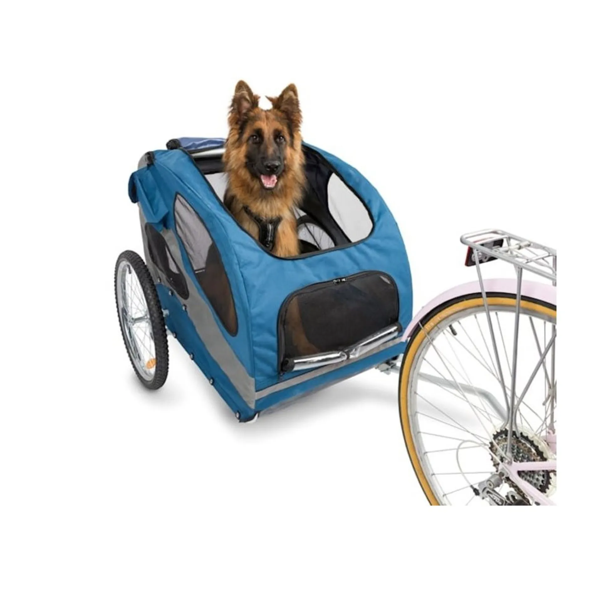 Happy Ride Fietskar Voor Honden Aluminium L