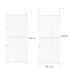 Hondenhek 190 cm - Met Verlengset