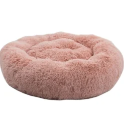 Hondenkussen Cuddle Roze rond