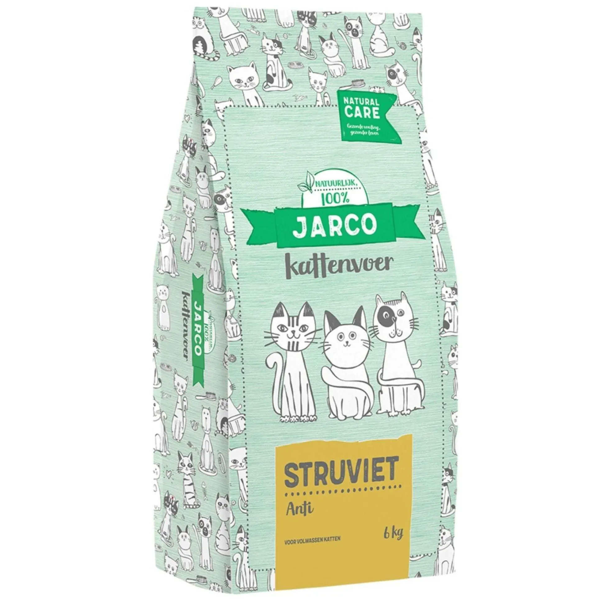 Jarco Kattenvoer Natural Cat Anti-Struviet Gevogelte