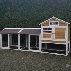 Konijnenhok Belize ren links XXL