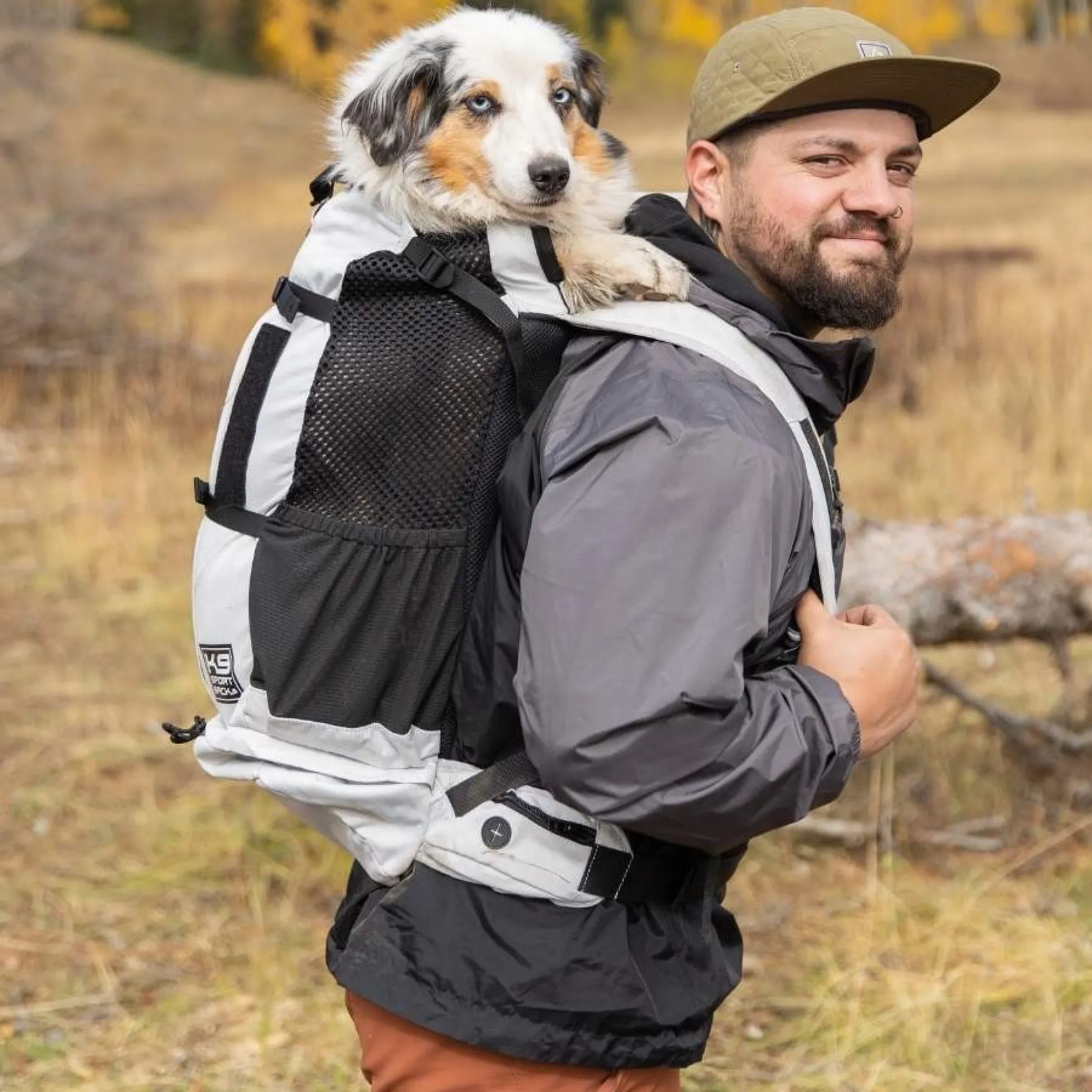 K9 Sport Sack Knavigate Hondenrugzak Lichtgrijs