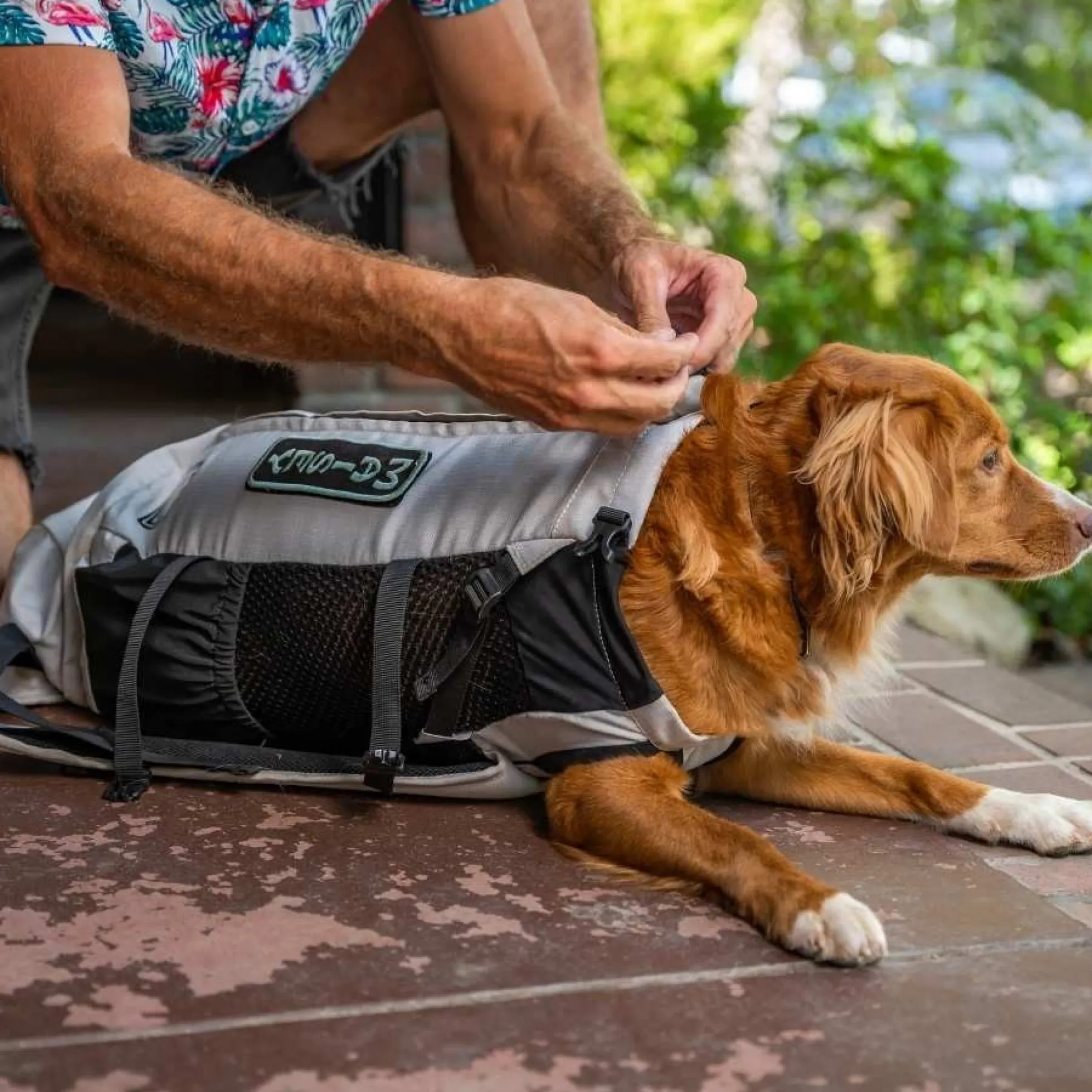 K9 Sport Sack Knavigate Hondenrugzak Lichtgrijs