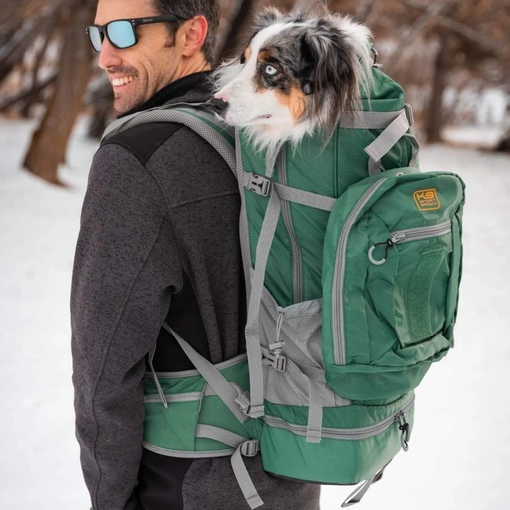 K9 Sport Sack Kolossus Hondenrugzak Groen