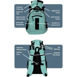 K9 Sport Sack Plus 2 Hondenrugzak Mint
