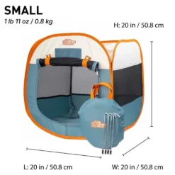 K9 Sport Sack Pop-up Tent - Blauw