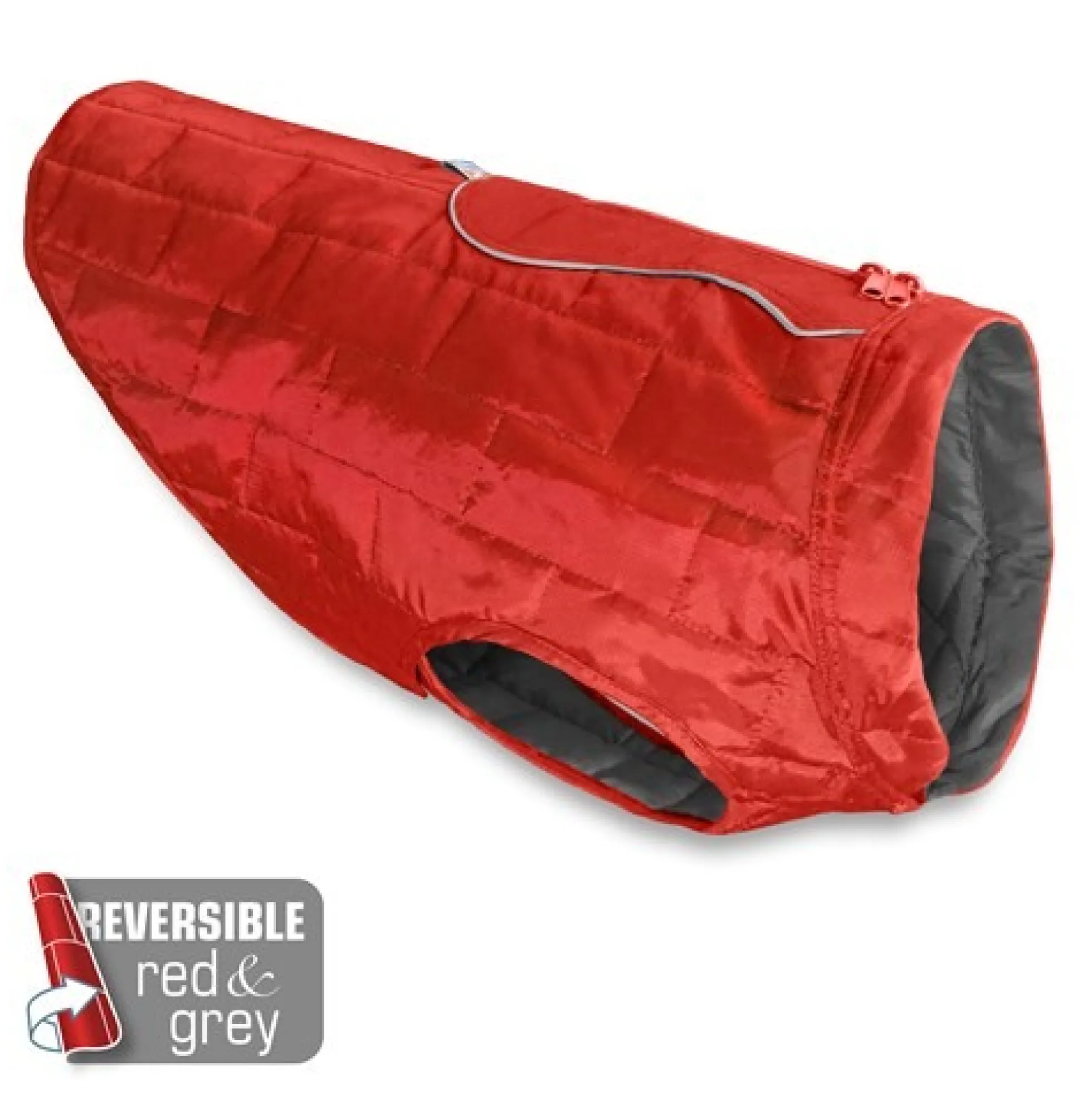 Kurgo Hondenjas Loft Jacket Rood
