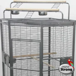 Papegaaienkooi Erika Silvertone Grey