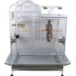 Papegaaienkooi Venus Silvertone White