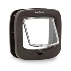 PetSafe Handmatig Vergrendelbaar Kattenluik - Bruin