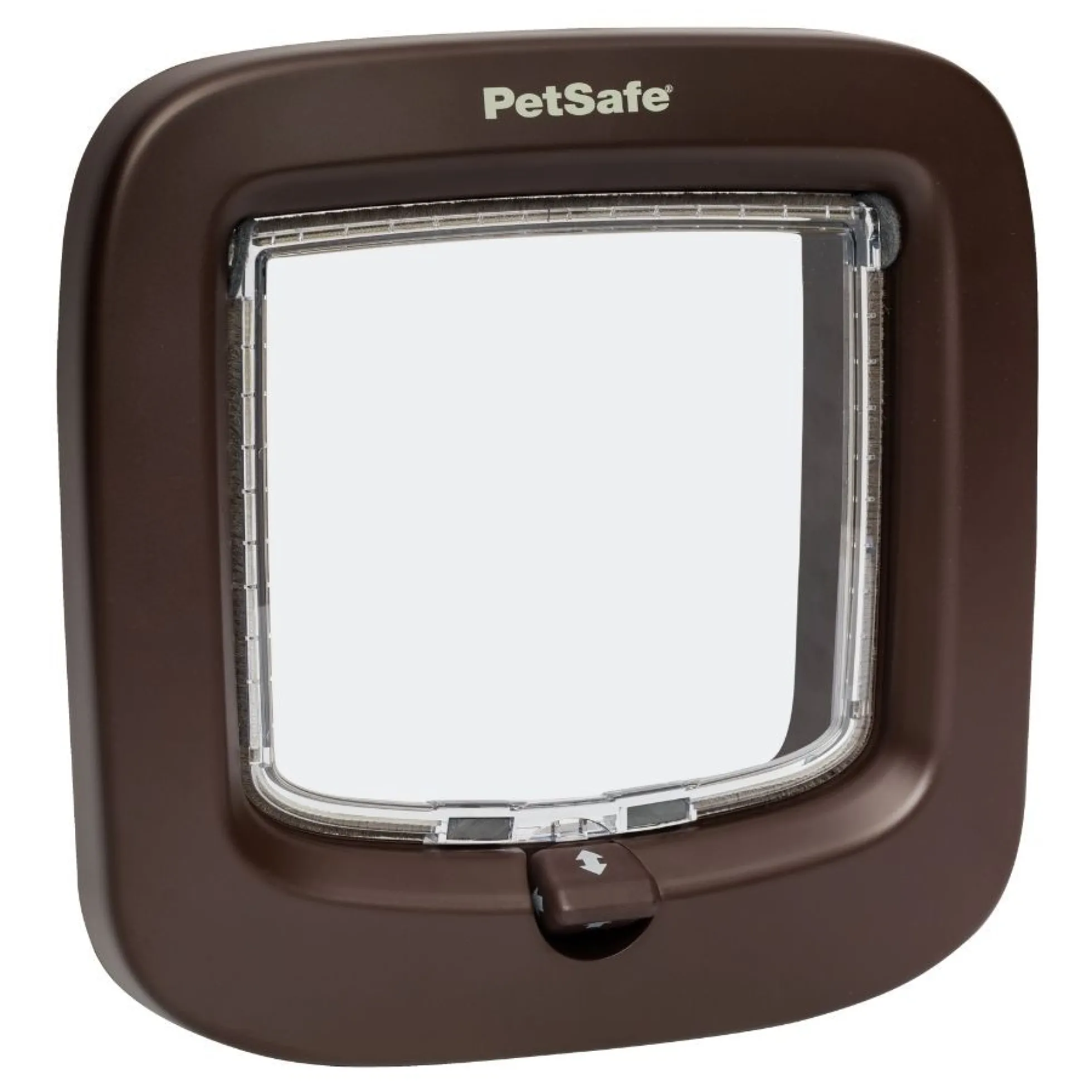 PetSafe Handmatig Vergrendelbaar Kattenluik - Bruin