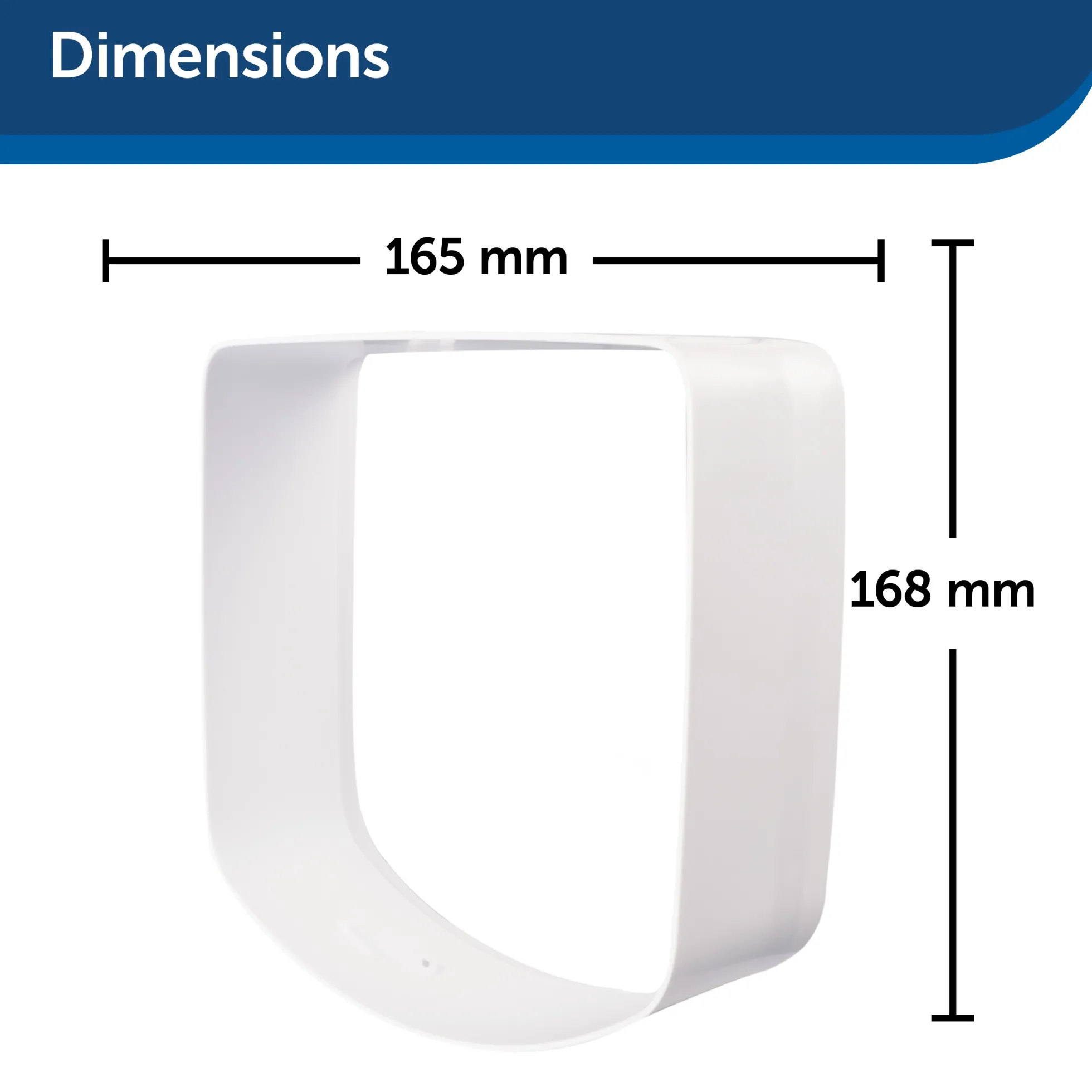 PetSafe Microchip Kattenluik Tunnelverlenging - Wit