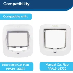 PetSafe Microchip Kattenluik Tunnelverlenging - Wit