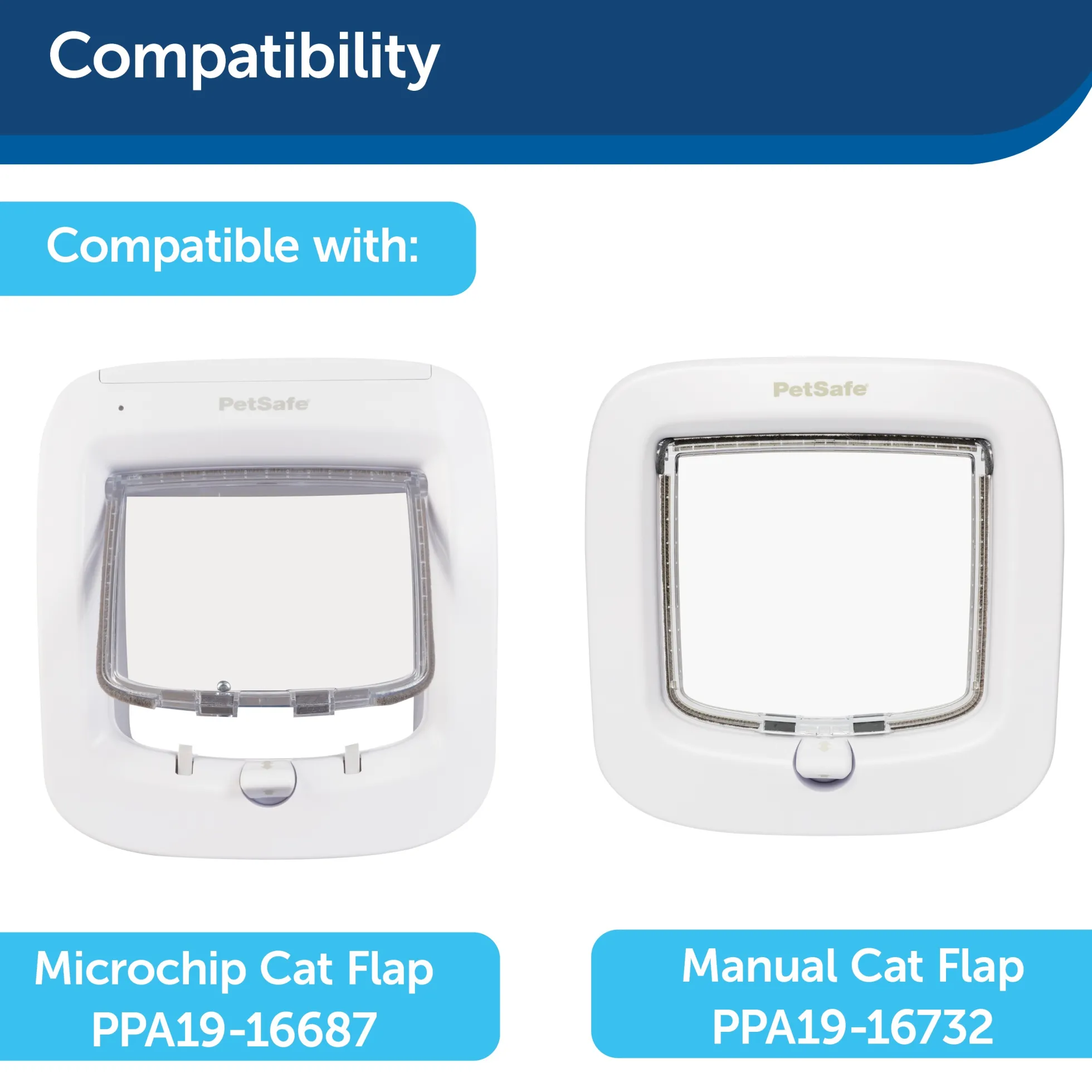 PetSafe Microchip Kattenluik Tunnelverlenging - Wit