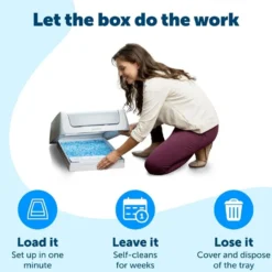 Petsafe ScoopFree Crystal Pro Zelfreinigende Kattenbak