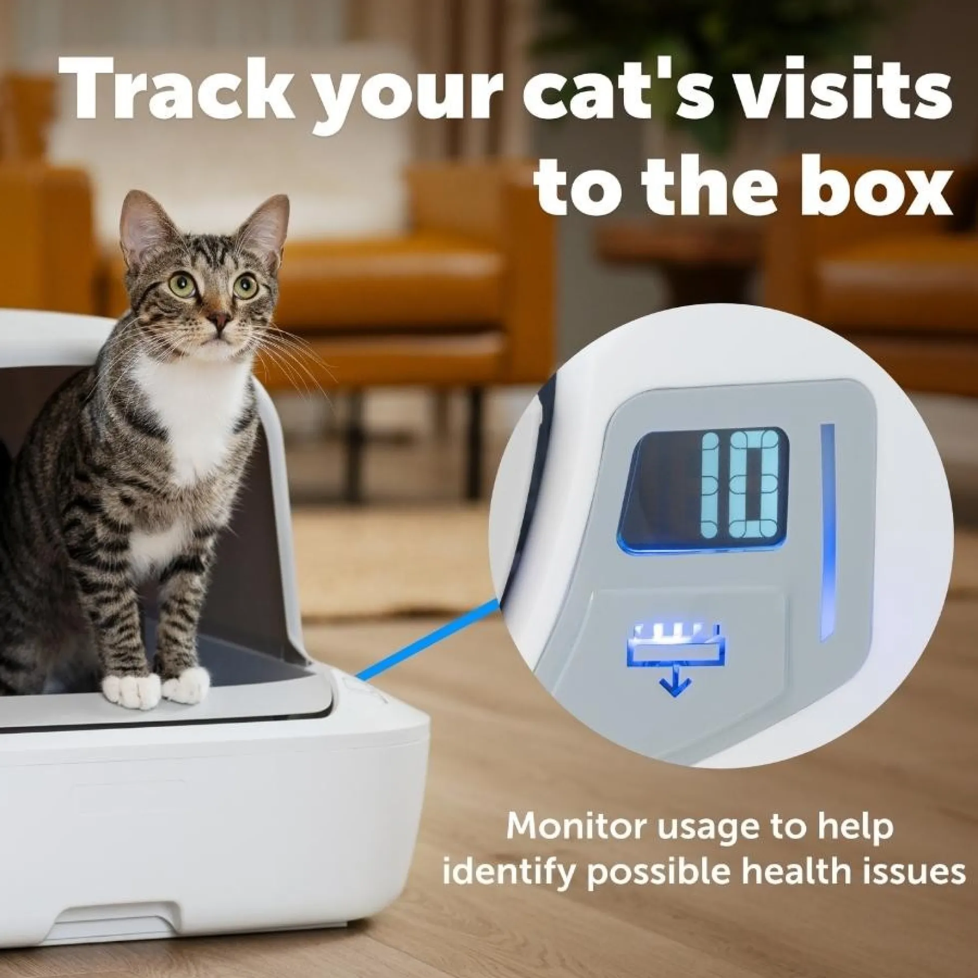 Petsafe ScoopFree Crystal Pro Zelfreinigende Kattenbak