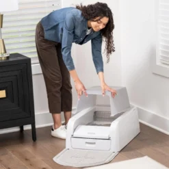Petsafe ScoopFree Klontvormende Zelfreinigende Kattenbak met Kap