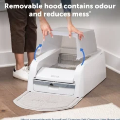 Petsafe ScoopFree Klontvormende Zelfreinigende Kattenbak met Kap