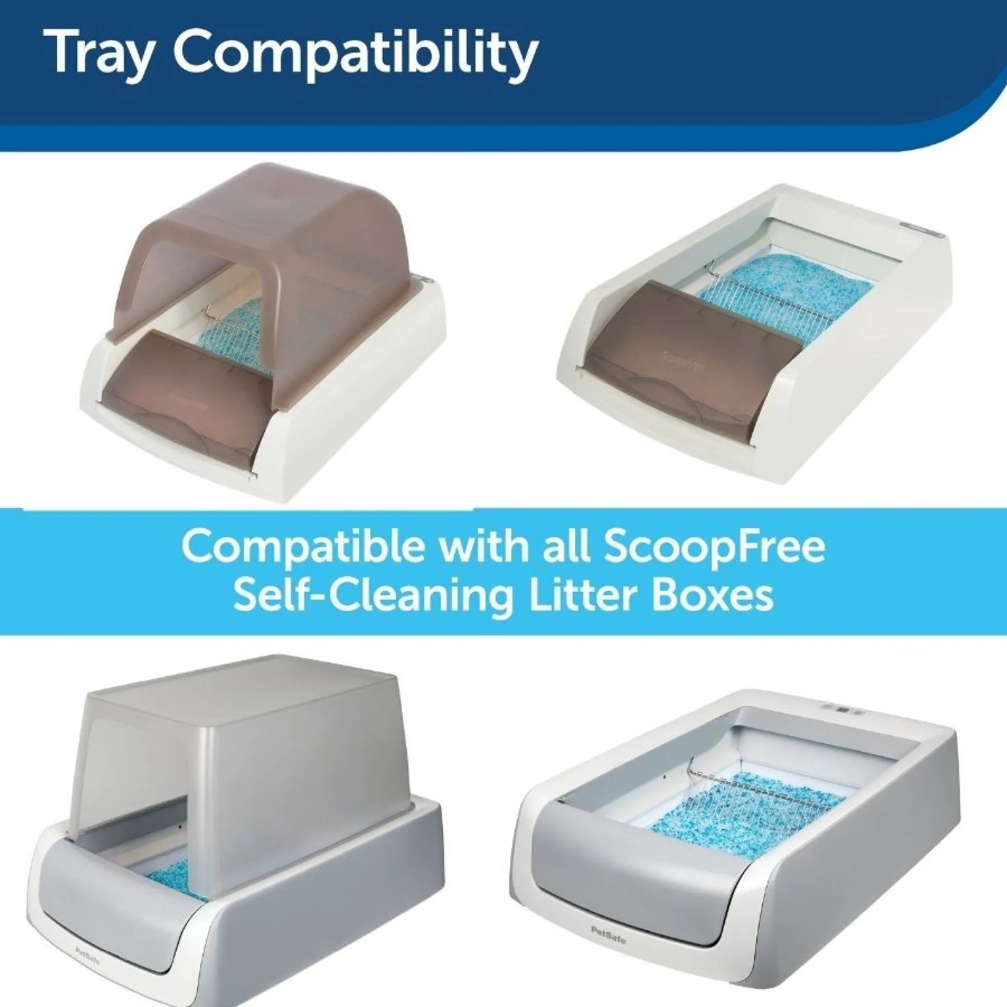 Petsafe ScoopFree Kristallen Kattenbakvulling Wegwerptray