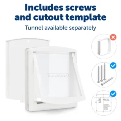PetSafe Staywell Original 2-Way Huisdierenluik Large - Wit
