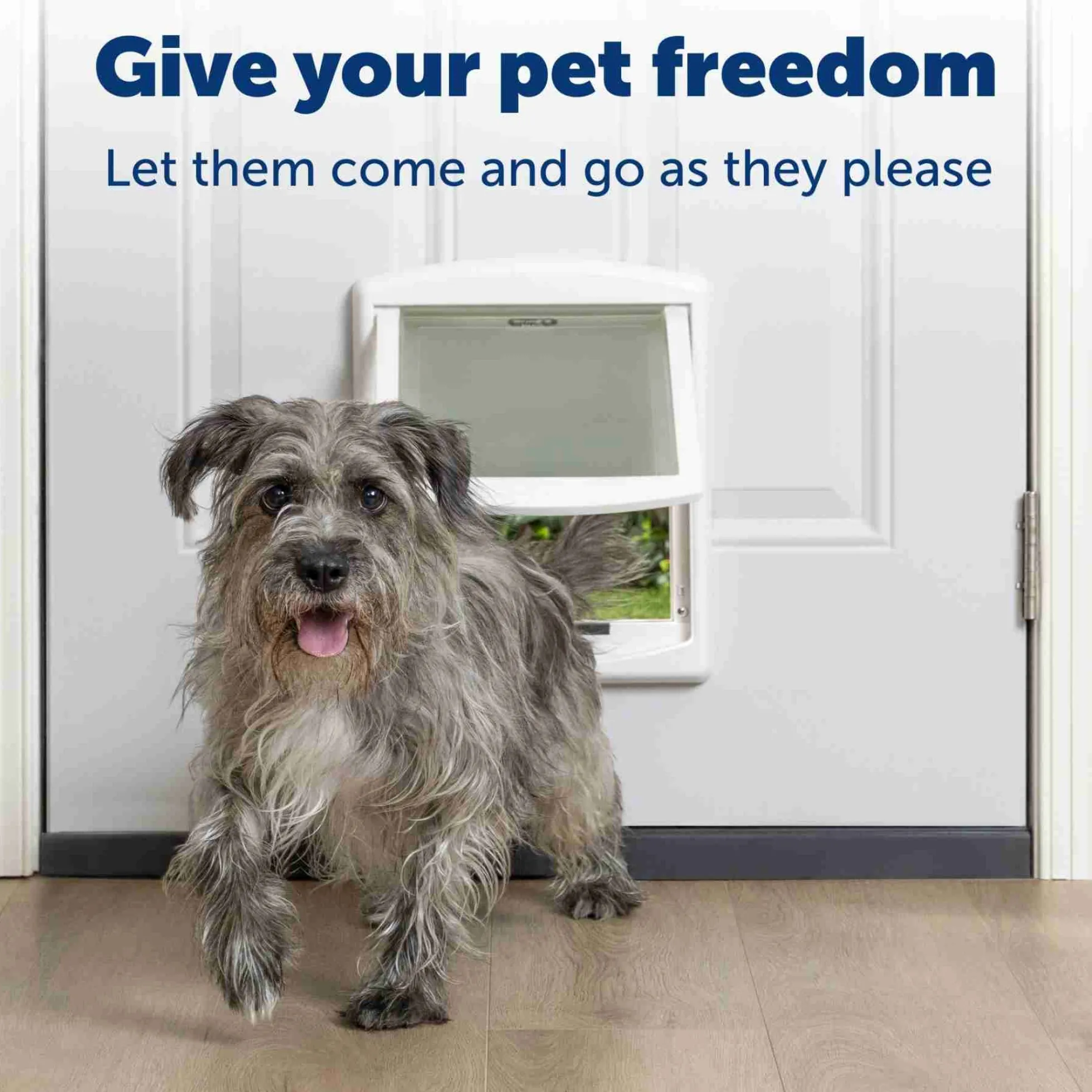 PetSafe Staywell Original 2-Way Huisdierenluik Medium - Wit