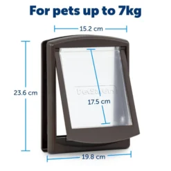 PetSafe Staywell Original 2-Way Huisdierenluik Small - Bruin