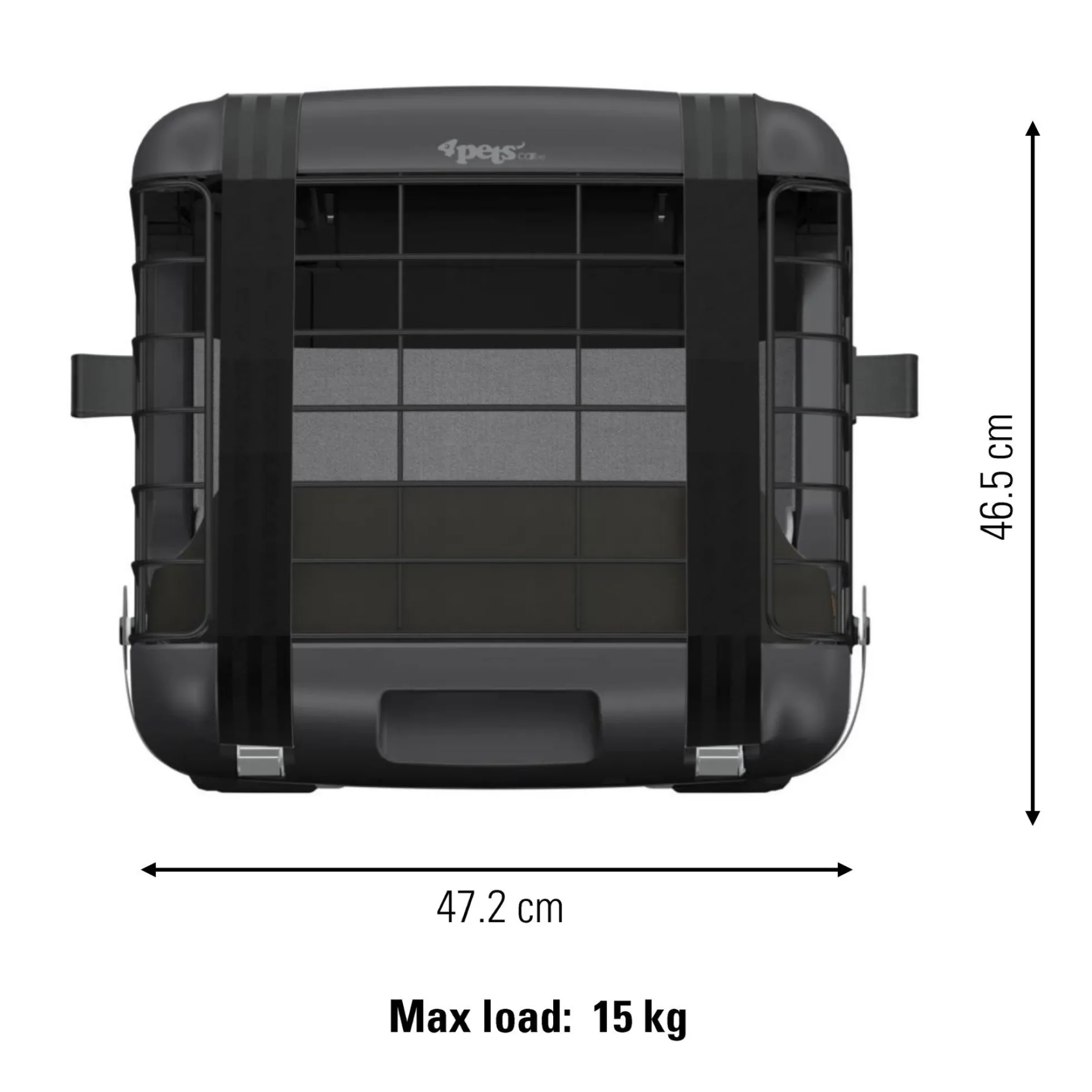 4Pets Caree Box Cool Black