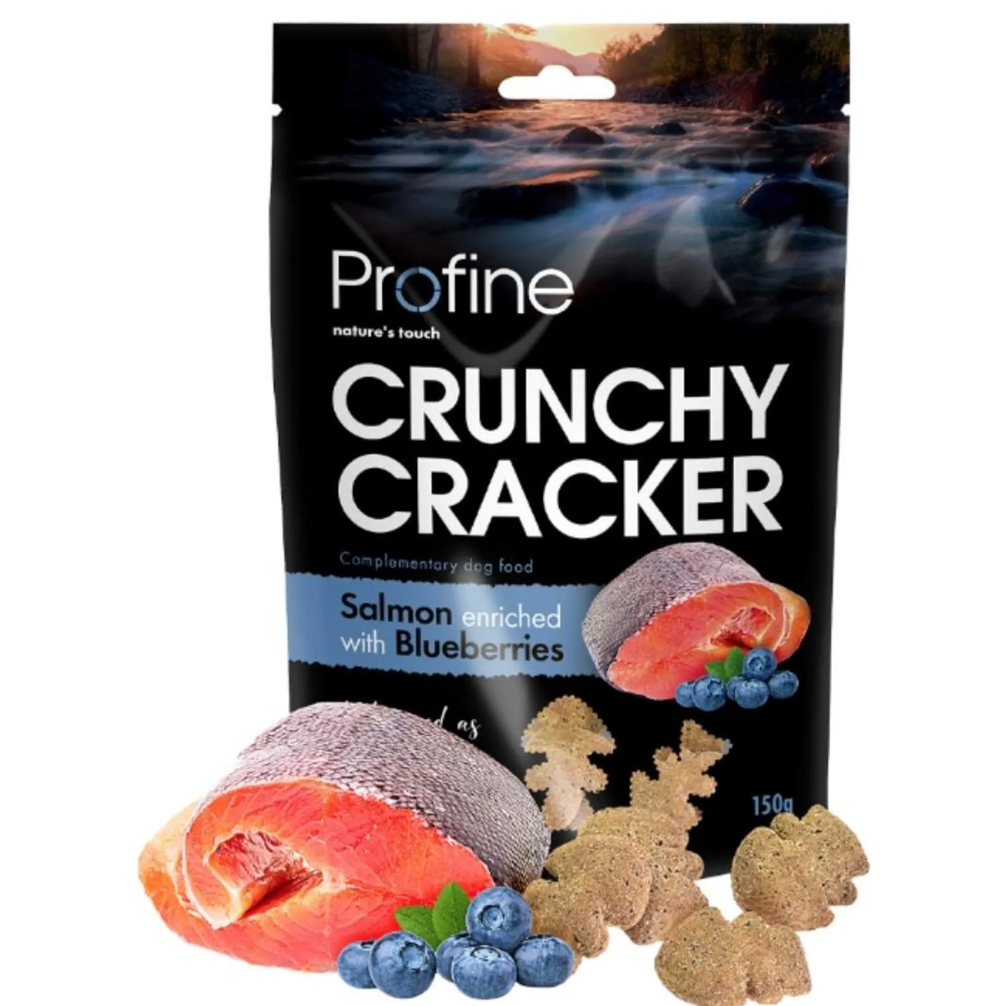 Profine Crunchy Cracker Zalm 150 g