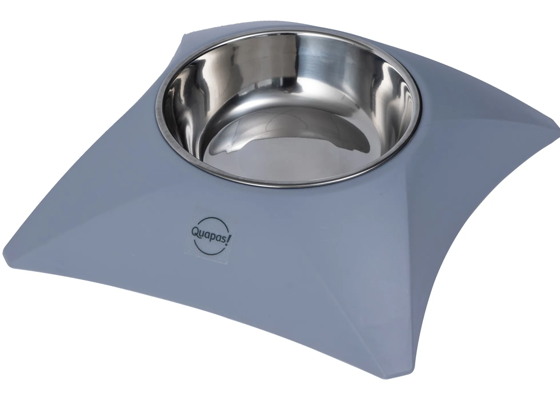 Quapas! Cat bowl Soft grey