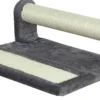 Quapas! Cat scratching cylinder with board dark grey