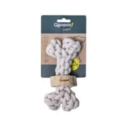 Quapas! Dog Toy Coffeewood Bone M