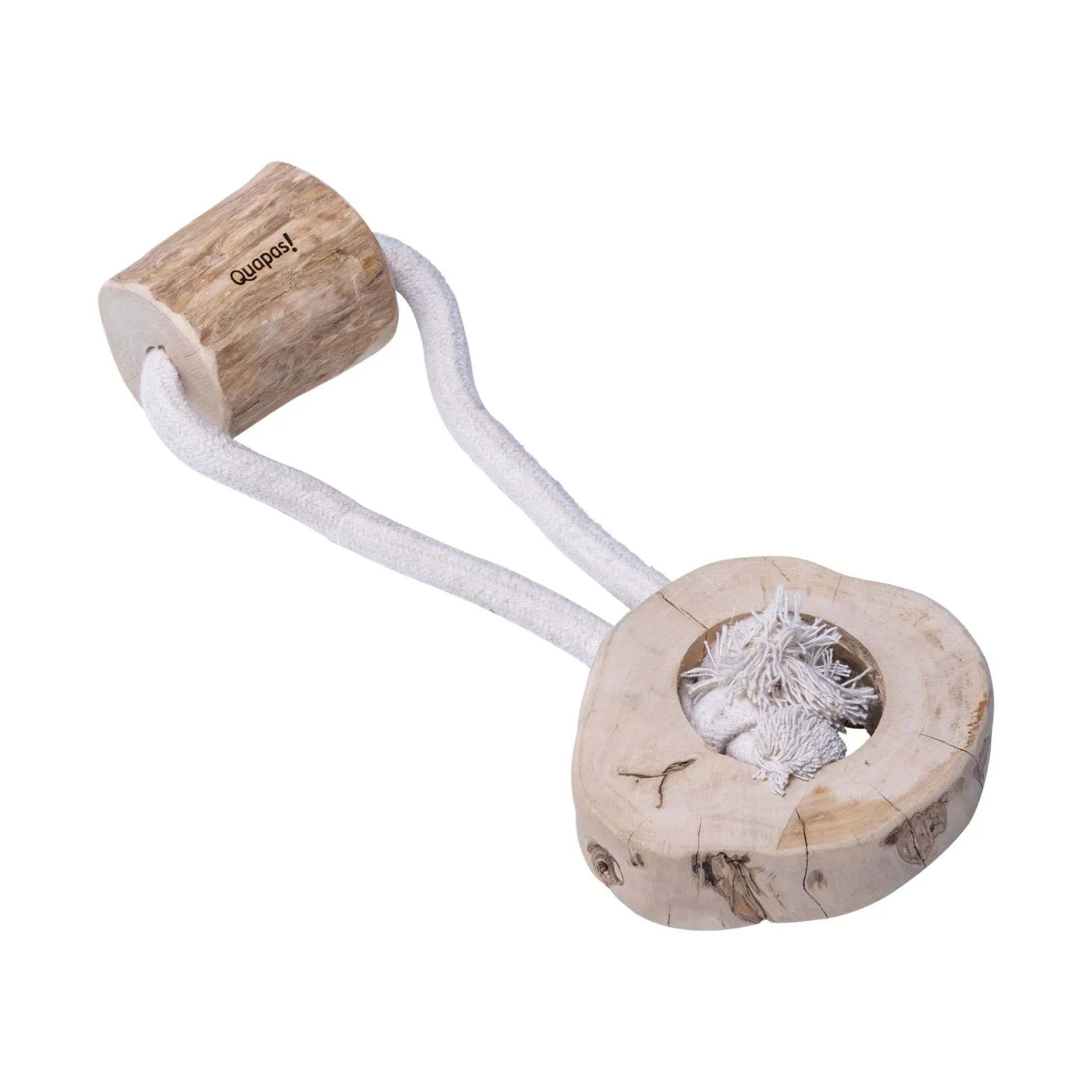 Quapas! Dog Toy Coffeewood Circle