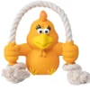 Quapas! Dog Toy Fun Chicken with rope