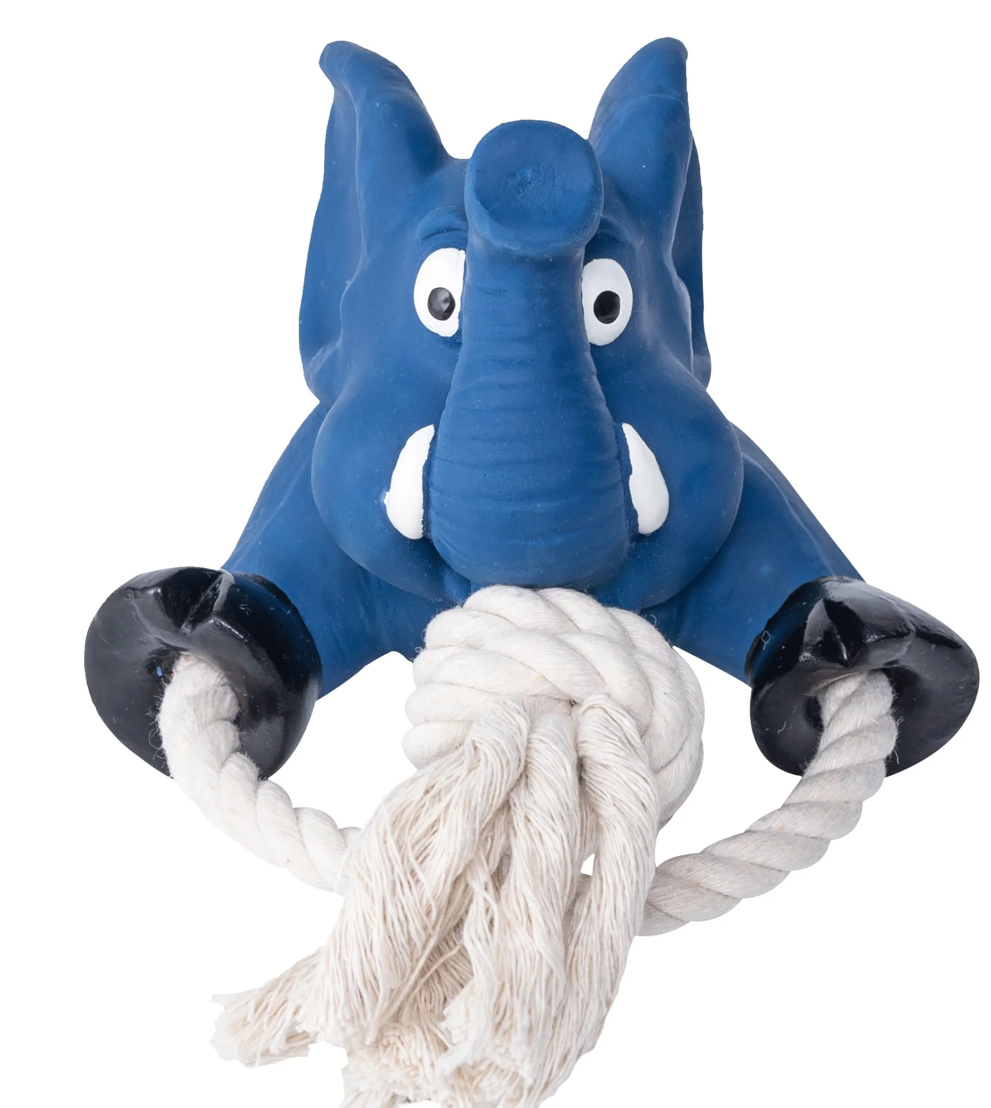 Quapas! Dog Toy Fun Elephant with rope