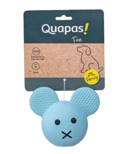 Quapas! Dog Toy Fun mice head latex