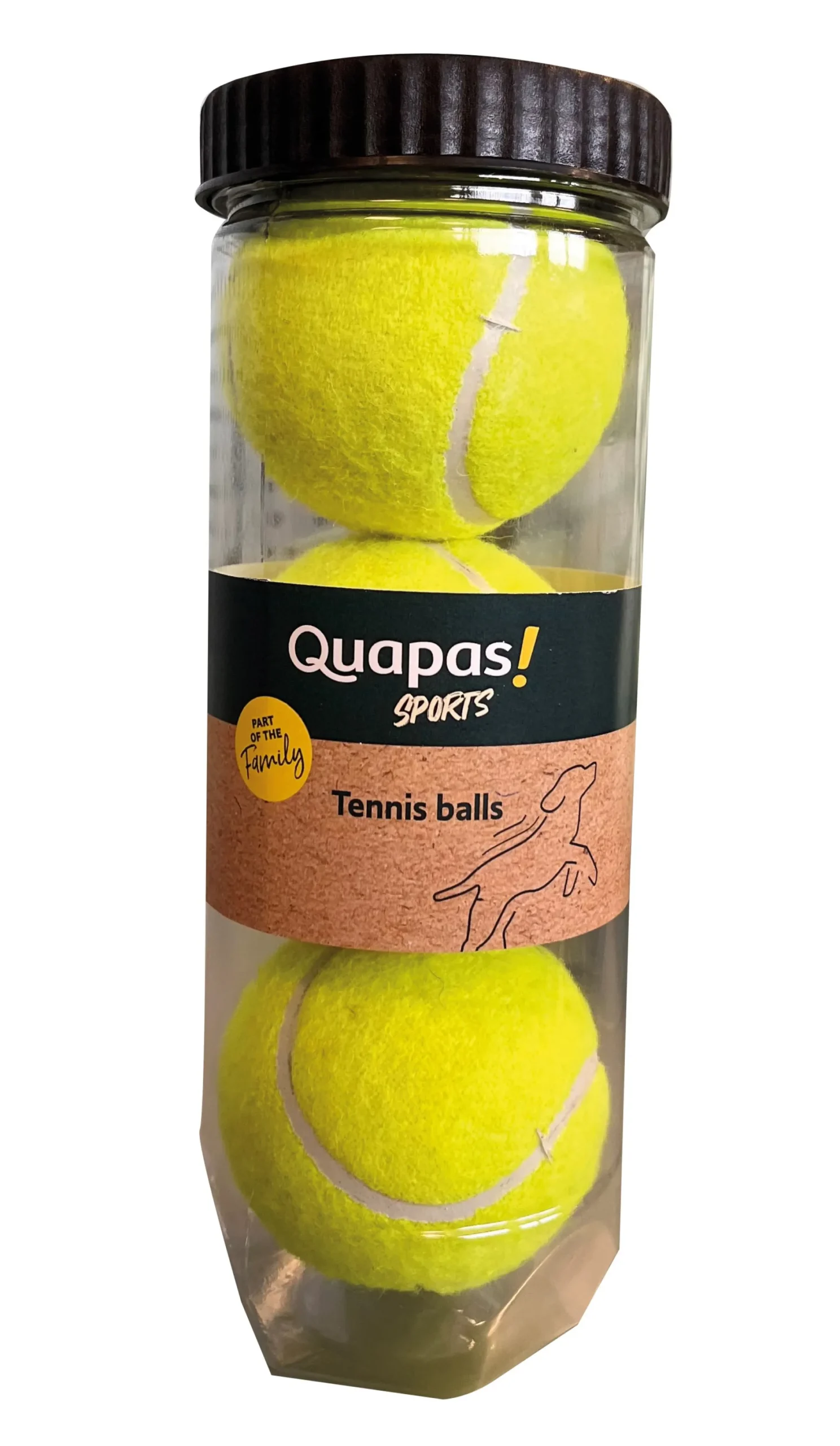 Quapas! Dog Toy Sport tennisballen