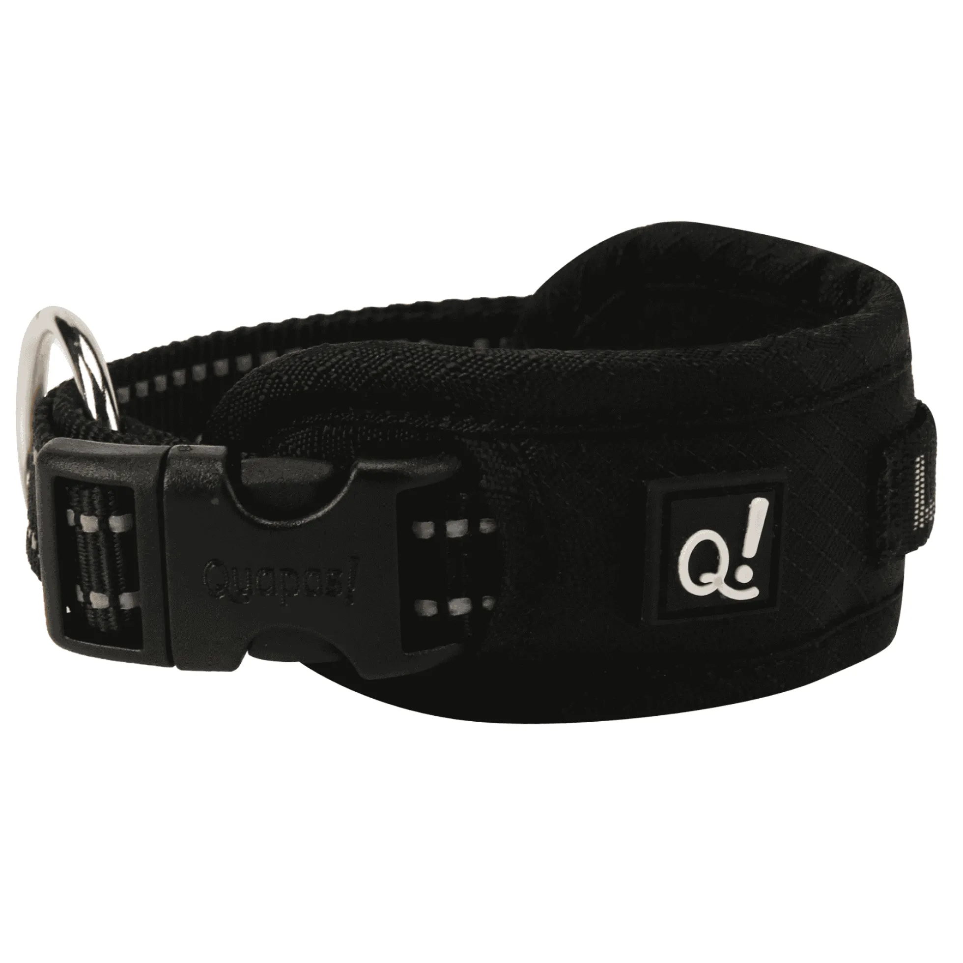 Quapas! Halsband Ultra Comfort Zwart
