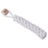 Quapas! Hondenspeelgoed Koffiehout Dummy met Flostouw L