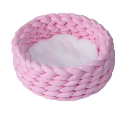Quapas! Kattenmand Vlecht Roze