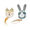 Quapas! Kattenspeeltje Colour Fox & Rabbit Set