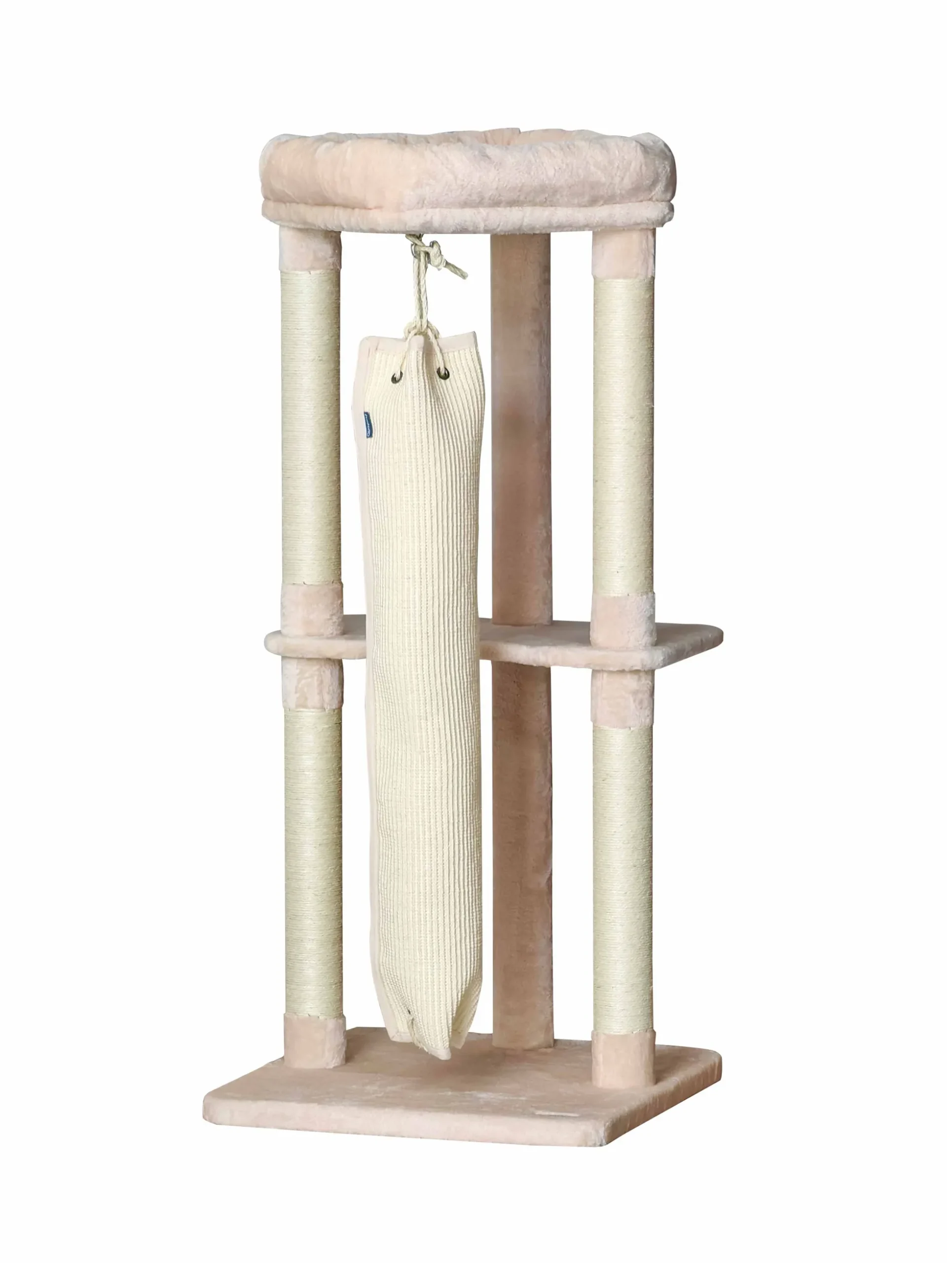 Quapas! Krabpaal met klimzak beige
