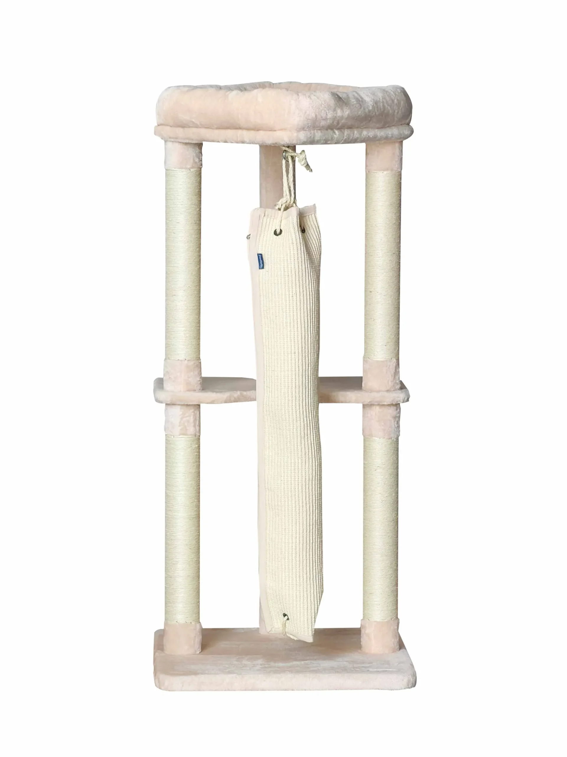 Quapas! Krabpaal met klimzak beige