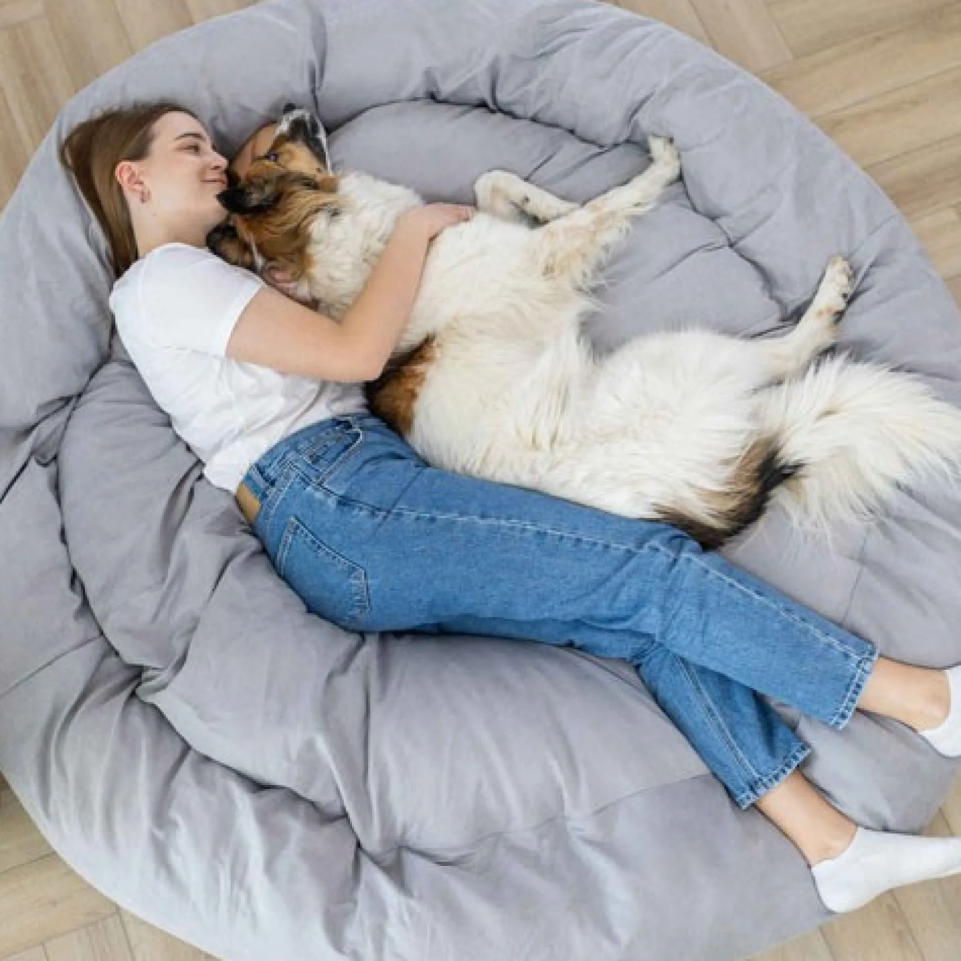 Quapas! Super Snuggler Hondenkussen XXL