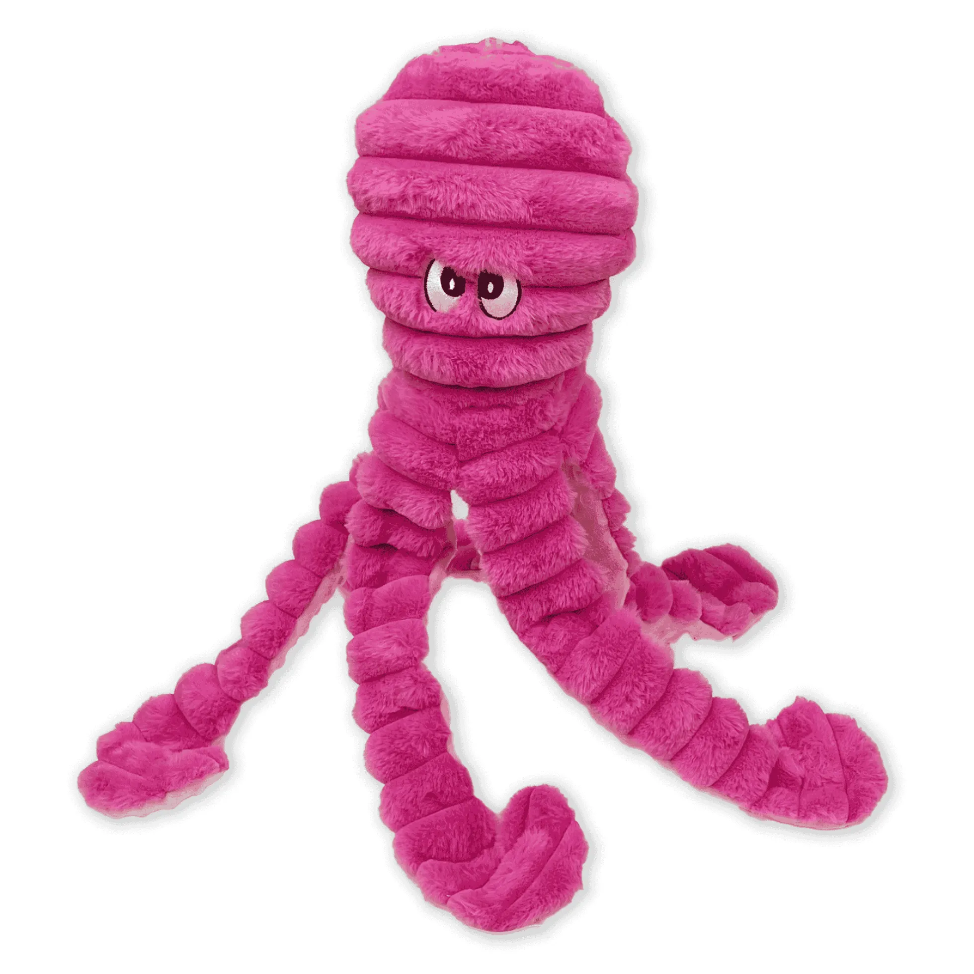 Quapas! XXL Hondenknuffel Octopus Roze