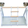 Speelstandaard Livia Silvertone white