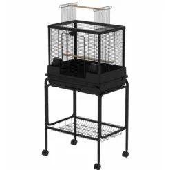 Vogelkooi Ceasar L met Standaard Zwart