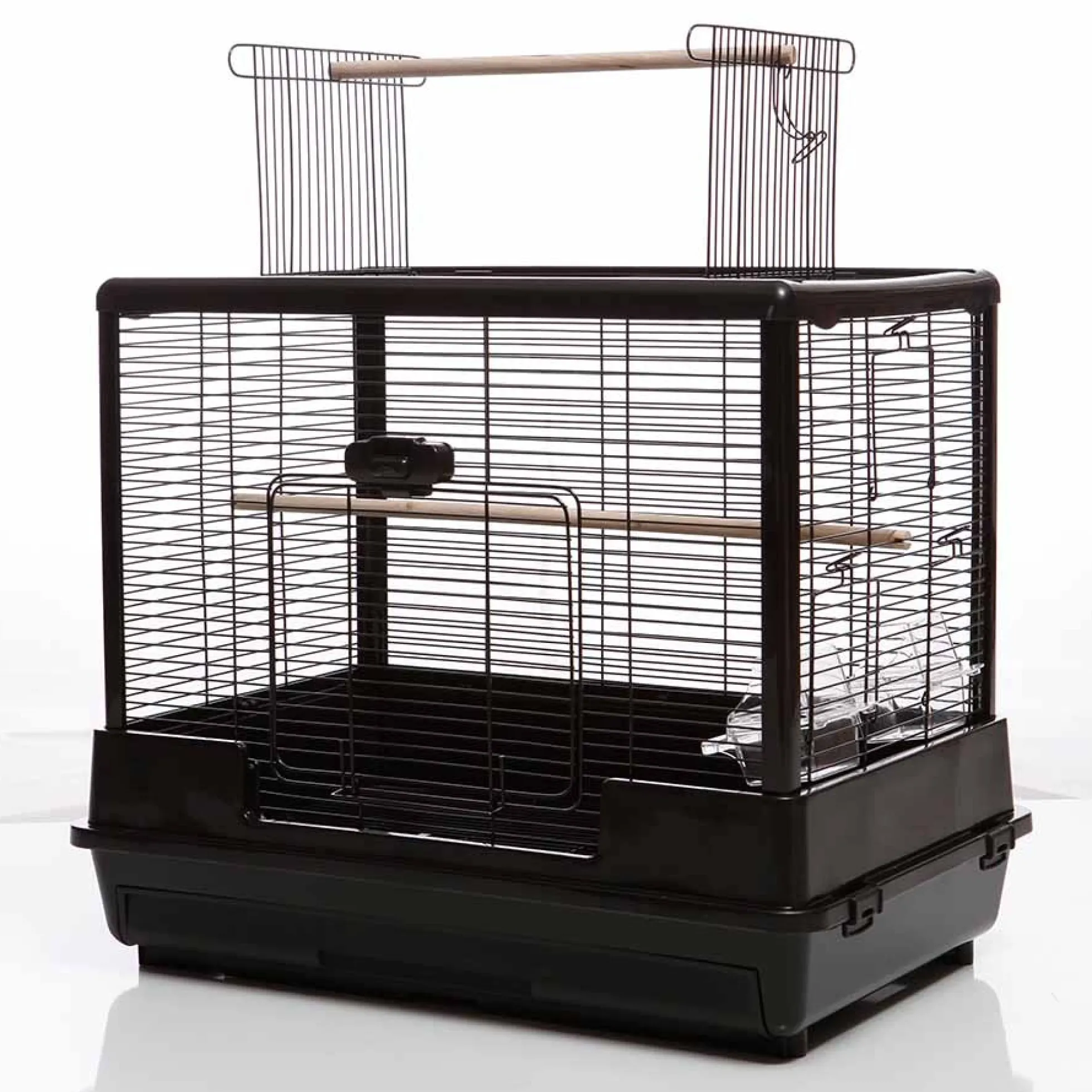 Vogelkooi Ceasar L met Standaard Zwart