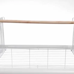 Vogelkooi Ceasar M met Standaard Wit