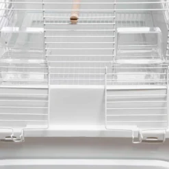 Vogelkooi Ceasar M met Standaard Wit