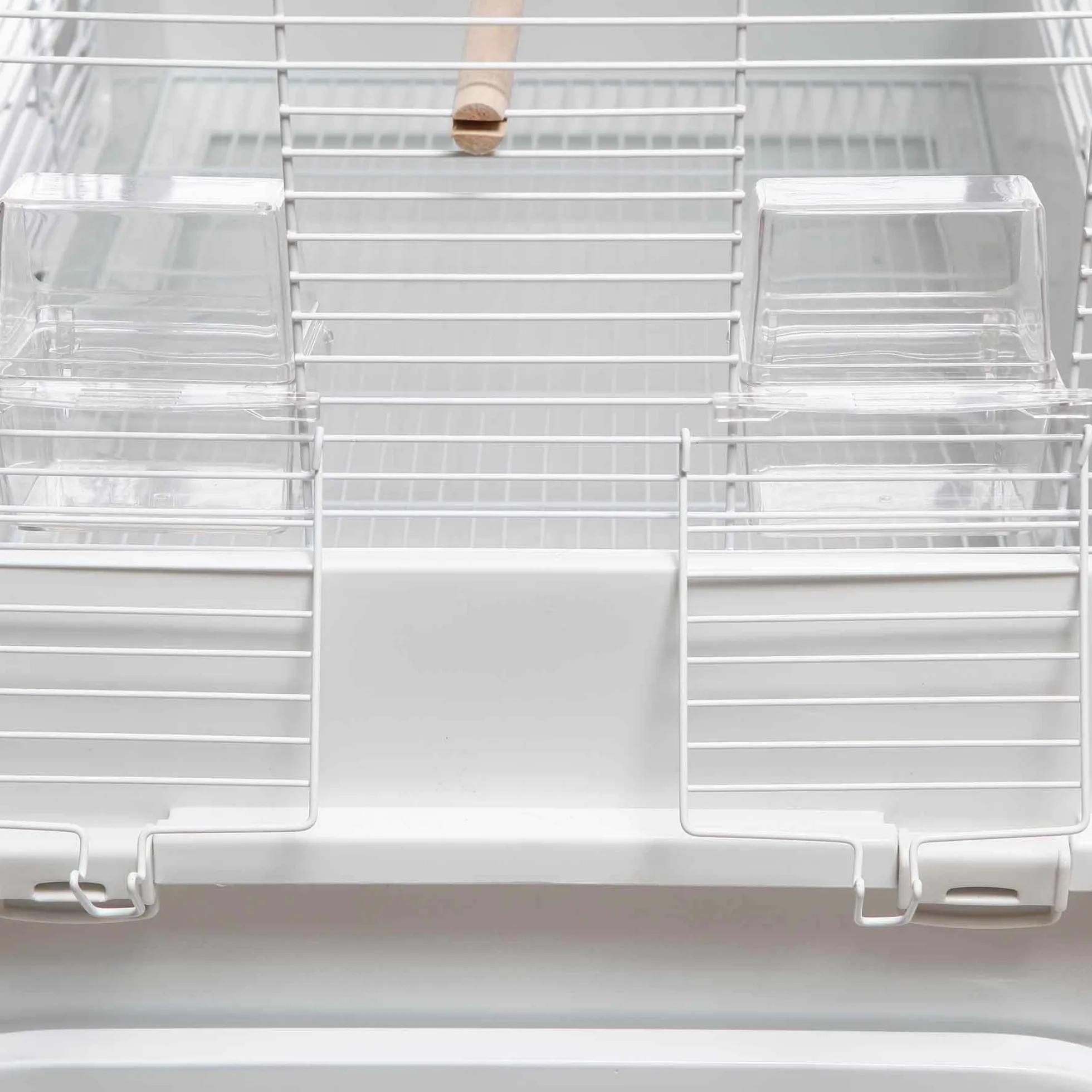 Vogelkooi Ceasar M met Standaard Wit
